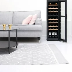 Viinikaappi Cavin Northern Collection 27, 34.5cm, 2 lämpötila-aluetta, vapaasti seisova, musta
