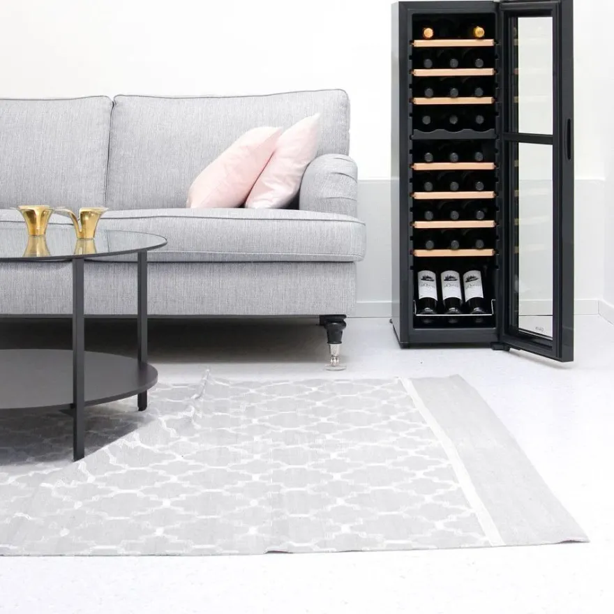 Viinikaappi Cavin Northern Collection 27, 34.5cm, 2 lämpötila-aluetta, vapaasti seisova, musta