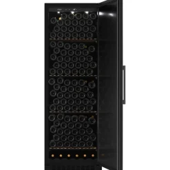 Viinikaappi mQuvée WineStore 226, 59.5cm, 1 lämpötila-alue, integroitava, musta