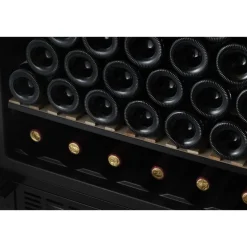 Viinikaappi mQuvée WineStore 226, 59.5cm, 1 lämpötila-alue, integroitava, musta