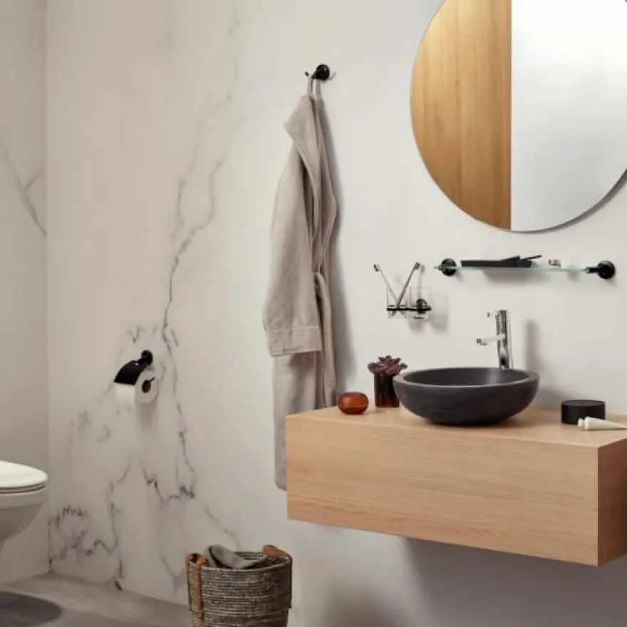 WC-harja ja teline Haceka Aspen