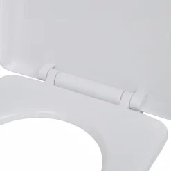 WC-istuimen kansi soft-close neliö valkoinen
