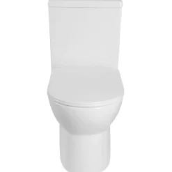 WC-istuin Interia Jalta, huuhtelukaulukseton, soft-close-kannella, kaksoishuuhtelu