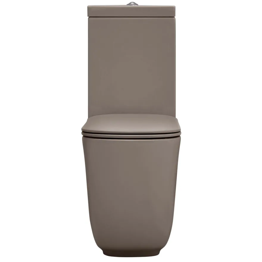 WC-istuin Kerasan Tribeca, 3/6l kaksoishuuhtelu, S/P-lukko, matta, eri värejä
