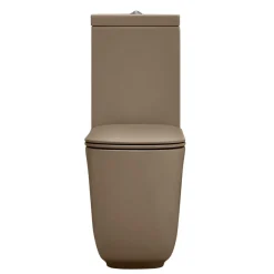 WC-istuin Kerasan Tribeca, 3/6l kaksoishuuhtelu, S/P-lukko, matta, eri värejä