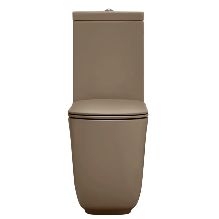 WC-istuin Kerasan Tribeca, 3/6l kaksoishuuhtelu, S/P-lukko, matta, eri värejä