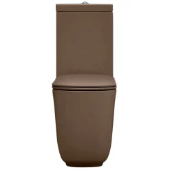 WC-istuin Kerasan Tribeca, 3/6l kaksoishuuhtelu, S/P-lukko, matta, eri värejä