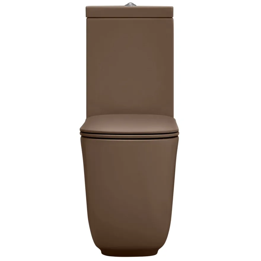 WC-istuin Kerasan Tribeca, 3/6l kaksoishuuhtelu, S/P-lukko, matta, eri värejä