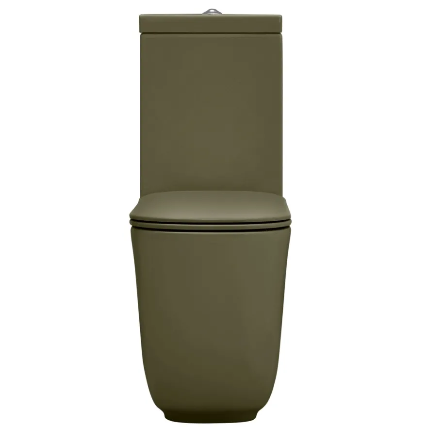 WC-istuin Kerasan Tribeca, 3/6l kaksoishuuhtelu, S/P-lukko, matta, eri värejä