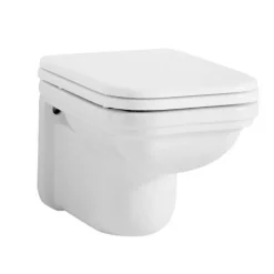 WC-istuin Kerasan Waldorf 4115, seinämalli, valkoinen