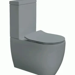 WC-istuin Lavabo Glomp pehmeästi sulkeutuvalla istuinkannella, huuhtelukaulukseton, matta, eri värejä