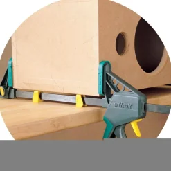 Yhden käden ruuvipuristin Wolfcraft EHZ PRO 100-150