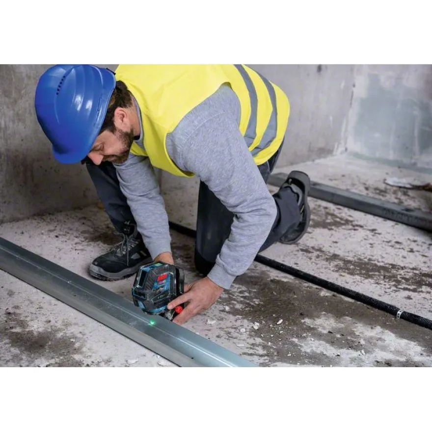 Yhdistelmälaser Bosch Professional GCL 2-50 G + RM10-pidike + BT150-jalusta